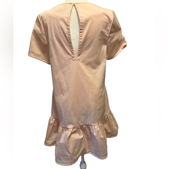 NASTY GAL• Poplin ruffled dress - Picture 3 of 7